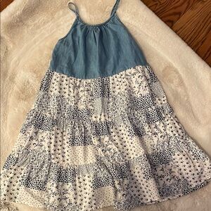 OshKosh Blue and White Kids Dress
